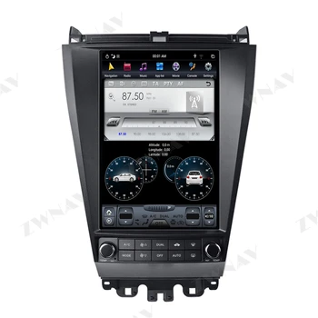 PX6 DSP Tesla Slog Velik Zaslon Android 9.0 Avto Multimedijski Predvajalnik Za Honda Accord 2003-2007 avto GPS Radio Audio stereo vodja enote