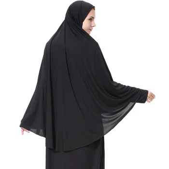 Ženske Muslimanska Oblačila Hidžab Kape Trdna Mozaik Dolgo Muslimanskih Šal Hijabs Muslimanskih Islamske Rute In Šali