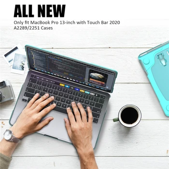 Nov Laptop Primeru Za Apple Macbook Air Pro Retina 11 12 13 15 16 palčni Prenosnik Torba Za leto 2020 Novo Air Pro 13.3 A2251 A2289 A2179+darilo