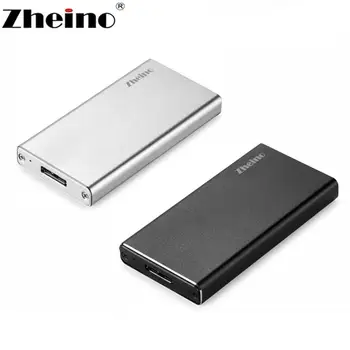 Zheino Mini Msata za USB 3.0, SSD Ohišje Aluminijasto Zunanje Ohišje Za Msata/Pol Velikost SSD