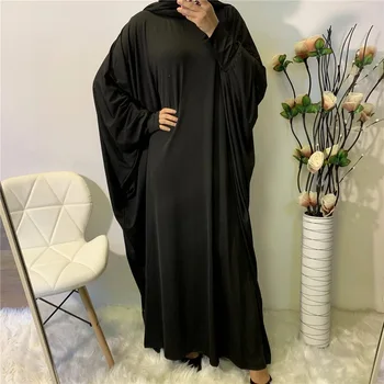 Eid Mubarak Abaya Turčija Hidžab Obleko Abayas za Ženske Dubaj Molitev Obleke Islamska Oblačila Caftan Haljo Musulmans Djellaba Femme
