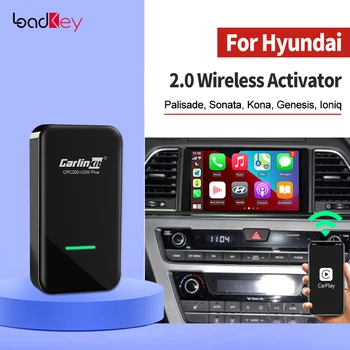 LoadKey & Carlinkit 2.0 CarPlay Brezžični Android Auto Aktivator Za Hyundai Hridina Sonata kona Ioniq Azera Pametni Ključ USB