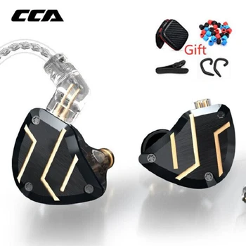 CCA C10 pro V uho Žične slušalke gaming slušalke z mikrofonom Kovinski slušalke bas čepkov earpiecewired slušalke za C10 ZSX