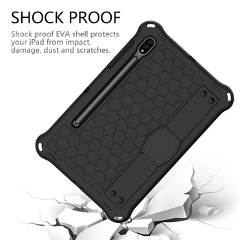 Shockproof Tablet Zaščitni ovitek za Samsung Galaxy Tab S7 11 inch 2020 T870 875 Satja Tablet Padec Odpornosti Lupine Pokrov