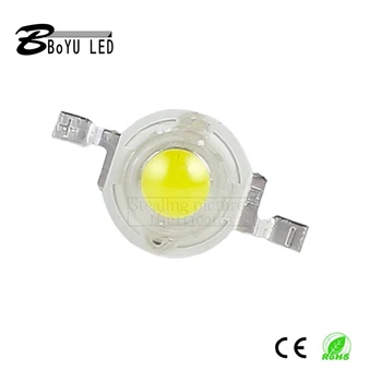100 kosov na paket. High power LED1-3-5W cool bela LED dioda čip, svetilka svetilka, faza lučka LED svetilka lumen kroglice