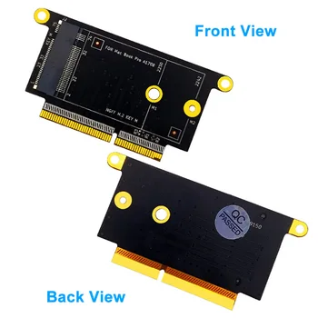 A1708 Izmenljive Praktično Enostavno Namestite Prenosni trdi disk Adapter Card Pogona Prosti Trdi Disk Mini Prenosnik Za Macbook Pro 2017