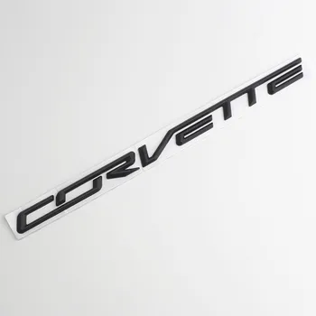 3D Kovinske zlitine Corvette Logo Grb Avto Styling Značko google Chrome Nalepke, Nalepke Za leto Corvette Stingray Z06 Zamenljivih Z71