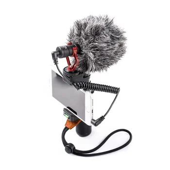 BOYA S MM1+ Z-MM1 MM1 Puško Mikrofon za Snemanje Videa Mic za DSLR Fotoaparat Pametni Youtube Živo Vlogging Mic Microfone