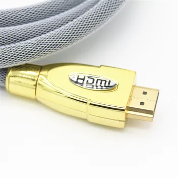 HDMI video kabli pozlačeni 1.4 1080P 3D Kabel za HDTV splitter preklopnik za 0,5 m, 1 m 1,5 m 2m 3m, 5m in 10m 12m 15m 20m