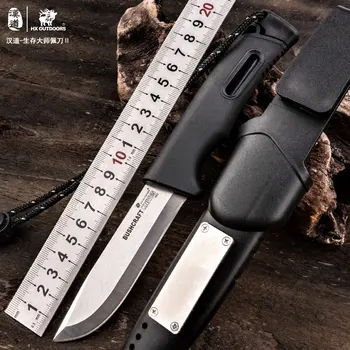 HX DOTDOORS Preživetje II naravnost nož ročaj, ki Ne drsi 440 rezila kampiranje naravnost nož multi-funkcijo prostem survival nož