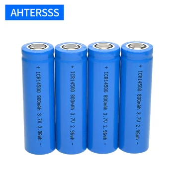 3,7 v 14500 litij-AA baterija za polnjenje li-ionska baterija 800-900mAh
