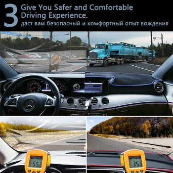 Nadzorna plošča Pokrov Zaščitni Ploščici za Hyundai Tucson TL 2016 2017 2018 2019 Avto, dodatna Oprema na Armaturno Ploščo Dežnik Anti-UV Preprogo Preprogo