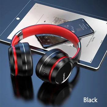 Lenovo HD200 Bluetooth Slušalke Nad uho Zložljive Računalnik Brezžične Slušalke Šumov HIFI Stereo Gaming Slušalke