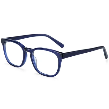 ZENOTTIC Pregleden Acetat Recept Očala Okvir Ženske Optični Eye Glasses Moški Ženske Kvadratnih Kratkovidnost Jasno Očala Nova