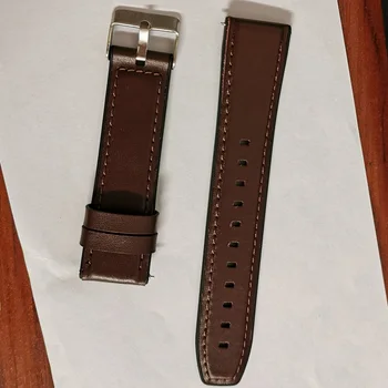 Pametno Gledati Usnje Zamenjava Usnje +Silikonski Watch Band Zapestje Traku Za Huawei Watch GT moda 2020 vroče prodaje