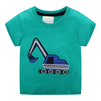 Trgovini Baby fantje T-Shirt za Otroke Oblačila Kratek Rokav Risanka T-Shirt Baby fantje Vrhovi Tees Malčke boys otroška Oblačila