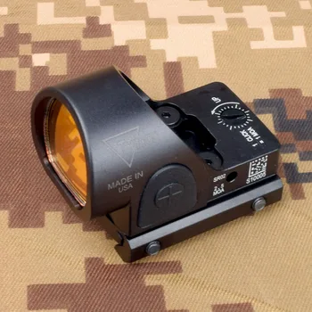 Mini RMR SRO Red Dot Področje Pogled Airsoft / Lov Reflex Sight fit 20 mm Weaver Železniškega Za Collimator Glock / Puška