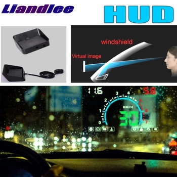 Liandlee HUD Za Mercedes Benz E MB W211 W212 W213 2002~2018 Digitalni merilnik Hitrosti OBD2 Head Up Display Velik Zaslon Dirke HUD