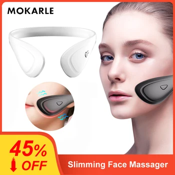 EMS V-Obraz Massager za Lifting Obraza Pralni Mišice Obraza Stimulator V-Obraz Hujšanje Vaditelj Facetightening Tanjši Koži Dvigalo