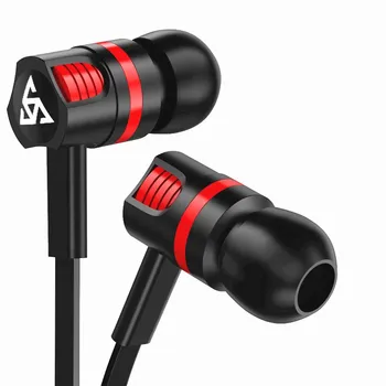 V Uho Žično Čepkov slušalke 3.5 mm, Uho Slušalke Slušalka Z Mikrofonom Gaming Slušalke Za Samsung Xiaomi iPhone 4 5 6 7 Računalnik