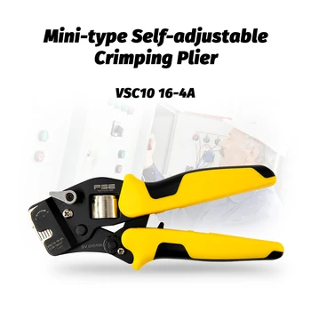Ročna Orodja, Mini-tip Self-Nastavljiv Robljenjem Plier VSC10 16-4A Posebne 23-5AWG Štirimi stranicami Crimp Pinceta Nož
