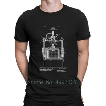 Steampunk Slog Vina Pritisnite Patent T Shirt Noro Meri Priložnostne Slike Moški Posadke Vratu In Bombaž Pomlad Majica