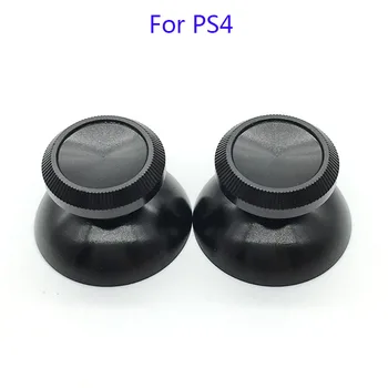60Pairs=120Pcs Kovinsko Palčko Thumbstick Pokrovček za Sony PlayStation 4 Xbox En Krmilnik Barvita