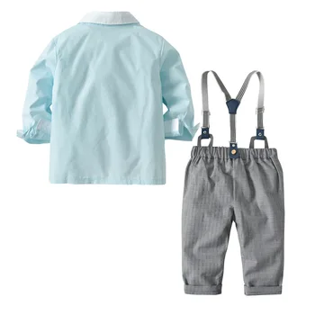 Obleke za Baby Boy Kostum Bombaž Fantje Obleke beloprsi Singl Otroci Jopiči Fantje Obleke Nastavite Formalno Poroko Nositi Otrok Oblačila