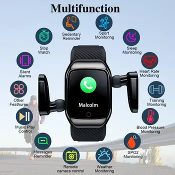 S300 Smartwatch 2v1 Bluetooth Slušalke Smart Watch Srčnega utripa Srce Fitnes Tracker Sport Pazi Za Huawei Telefon Xiaomi