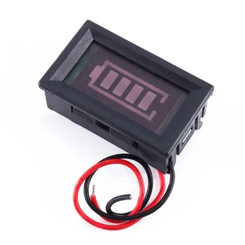 12V Svinčeno-kislinske Baterije Zmogljivosti Tester Plošči Moč Napetost LED Zaslona Kazalnik Kapaciteta Baterije Tester Indikator