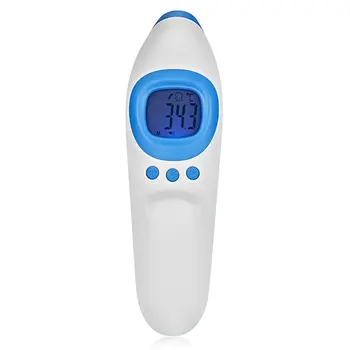 Baby Infrardeči Termometer Digitalni LCD Telo Meritve Čelo Uho brezkontaktno Telo Odraslega Vročina IR Otrok Termometro