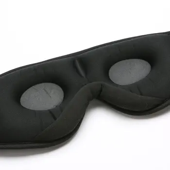 Bluetooth 5.0 Brezžične Stereo Slušalke 3D Masko Spanja Glavo Spanja Mehke Slušalke Spalna Oči Masko Glasbo, Slušalke