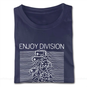 Vijolična Joy Division Tees za Moške Custom Print Kratka Sleeved Rdeče Crew Tee Majica