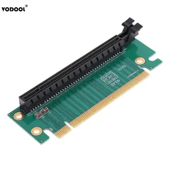 VODOOL PCI-E PCI Express 16X 90 Stopinj Adapter Riser Card Za 2U Računalnik Primeru Ohišje PC Pretvornik Širitev Kartico Komponente