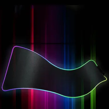 MRG Gaming Mouse Pad Velik LED RGB Mouse Pad LED Osvetlitvijo Mavrica Računalniški Mizi Mat Gume Tipkovnico Blazine za Igro Igralca